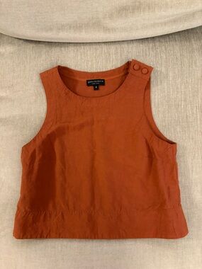 Women's Ella Sleeveless Linen Tank